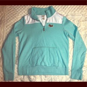 Pastel green Victoria Secret Pink Track Jacket